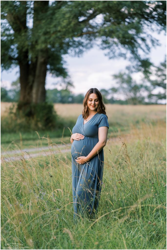 Cumming Maternity Photographer Outdoor Maternity Photos At Sunset