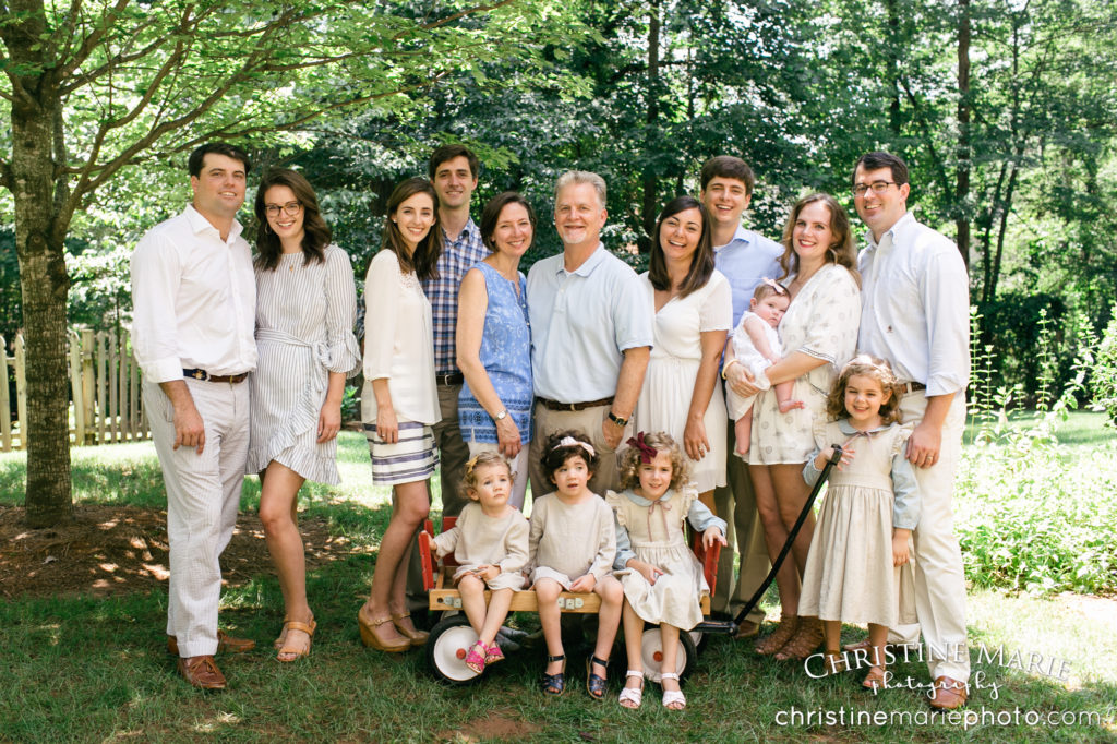 Extended Family Photos ~ 5 Grandkids | Marietta Family Photographer