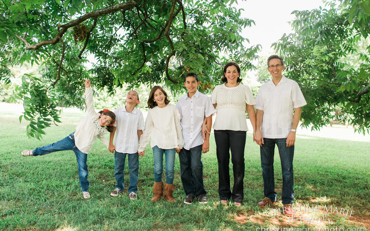 Large family outdoor photo session ~ Barrington Hall | Roswell Family Photographer