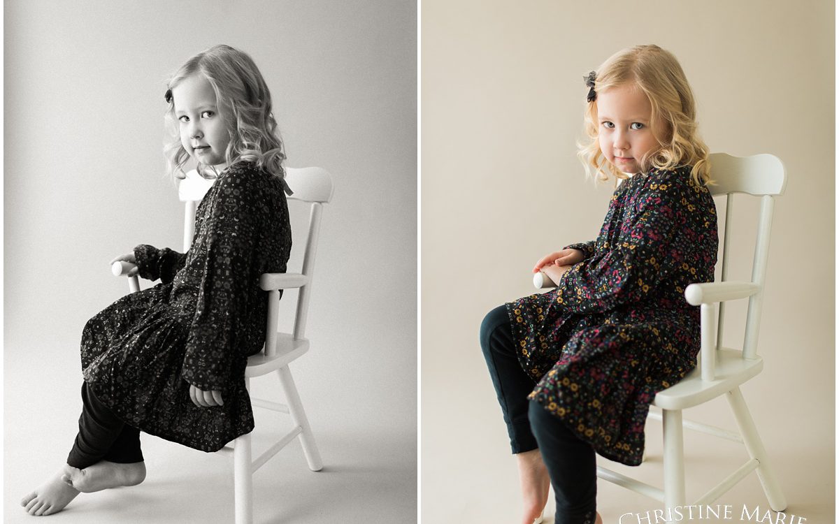 Fine Art Child Portraits - Milestone studio sessions | Alpharetta Family Photographer