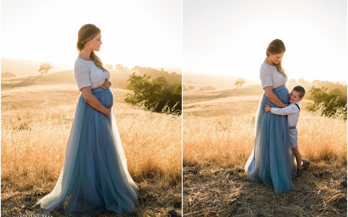 Sunset Maternity Photos - Stunning Pregnancy Announcement | Atlanta Maternity Photographer