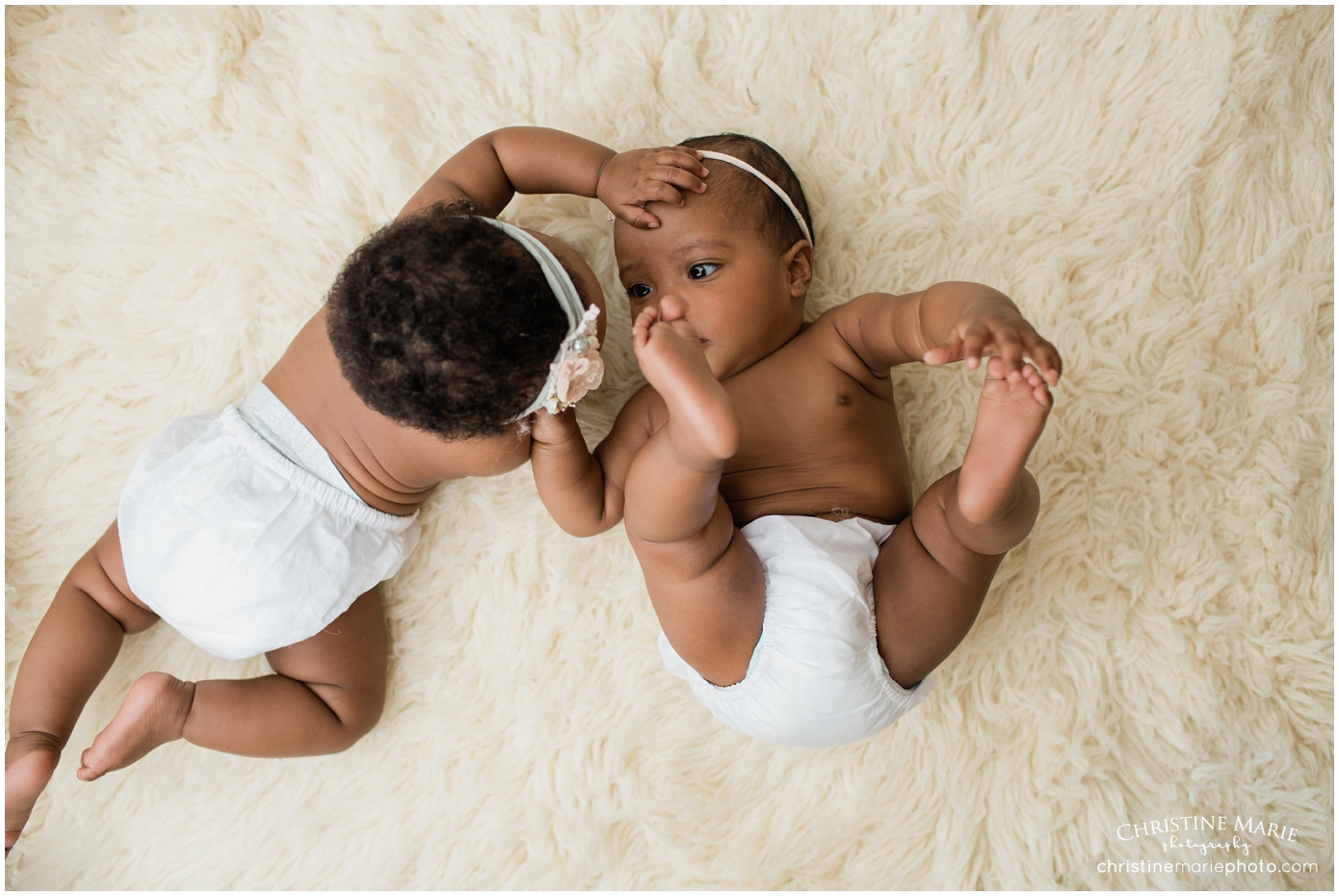 boy girl twin newborn photos | Cheech & Chong - Paige Walker Photography