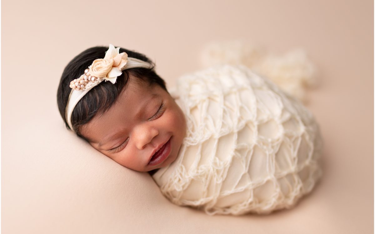 Cumming Studio Newborn Photographer | Beautiful Baby Girl