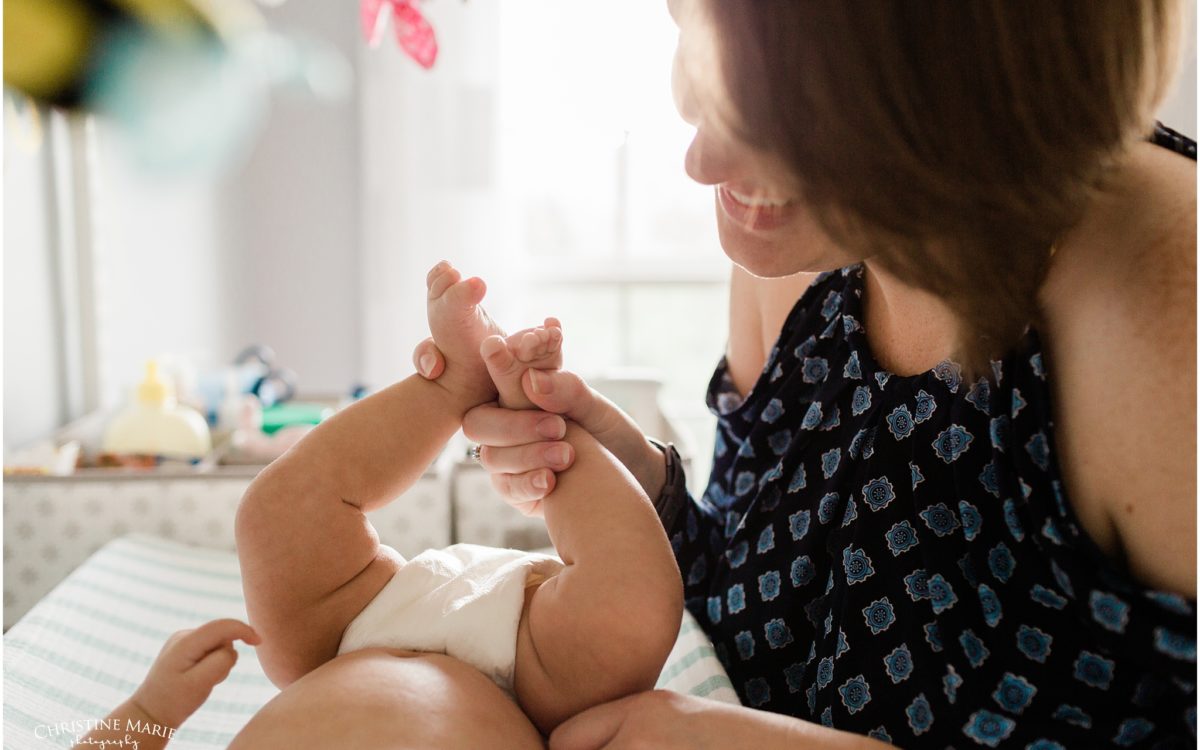 3 months old, In home lifestyle family | Atlanta Lifestyle Photographer