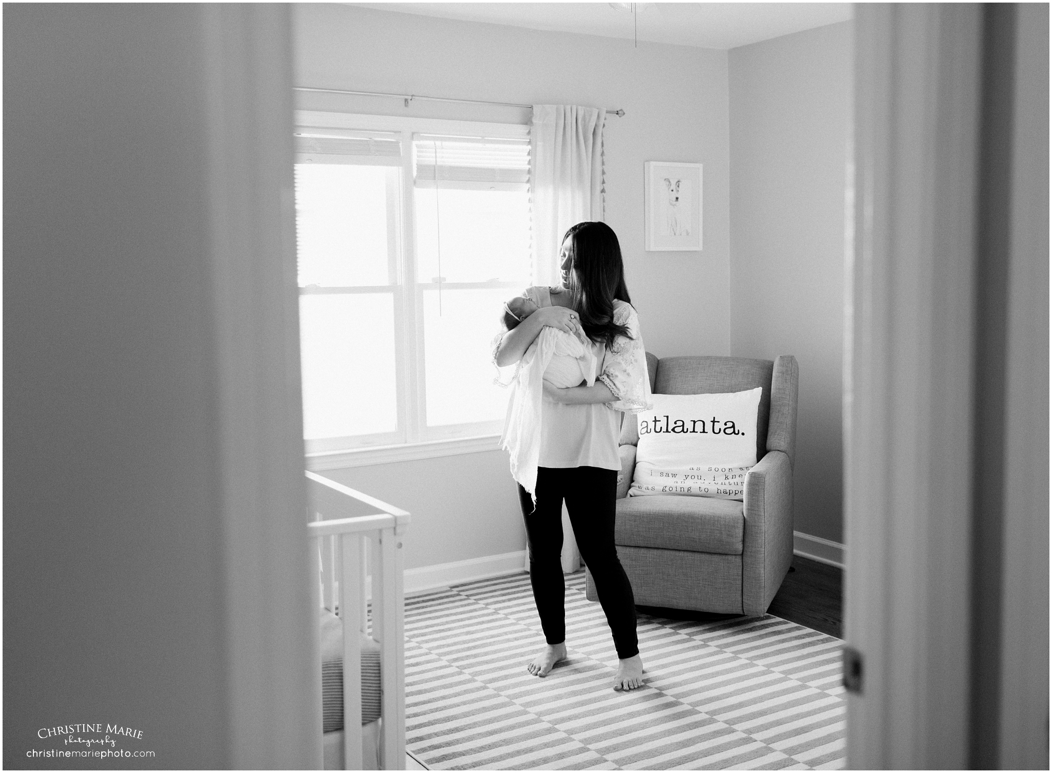 atlanta lifestyle newborn photograher