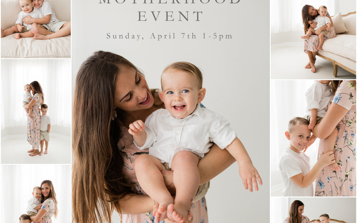 The Motherhood Event | Mommy and Me Sessions in Cumming