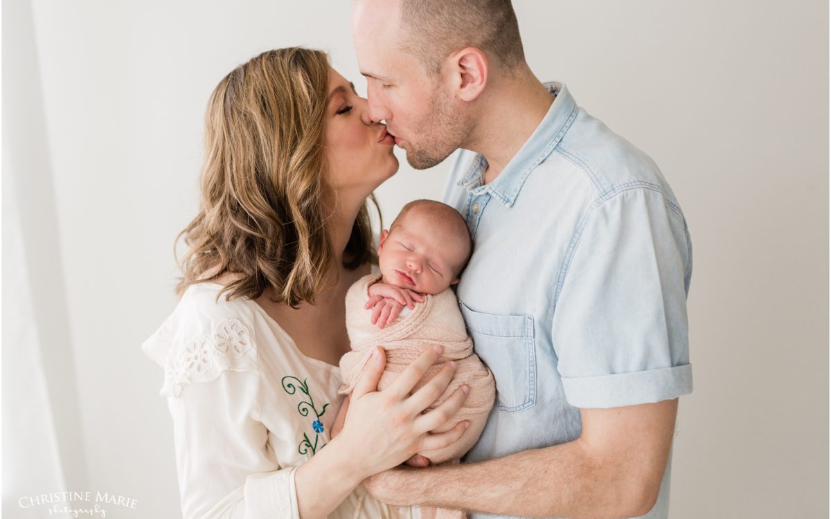 Natural newborn photos, week old baby girl  | Atlanta Newborn Photographer