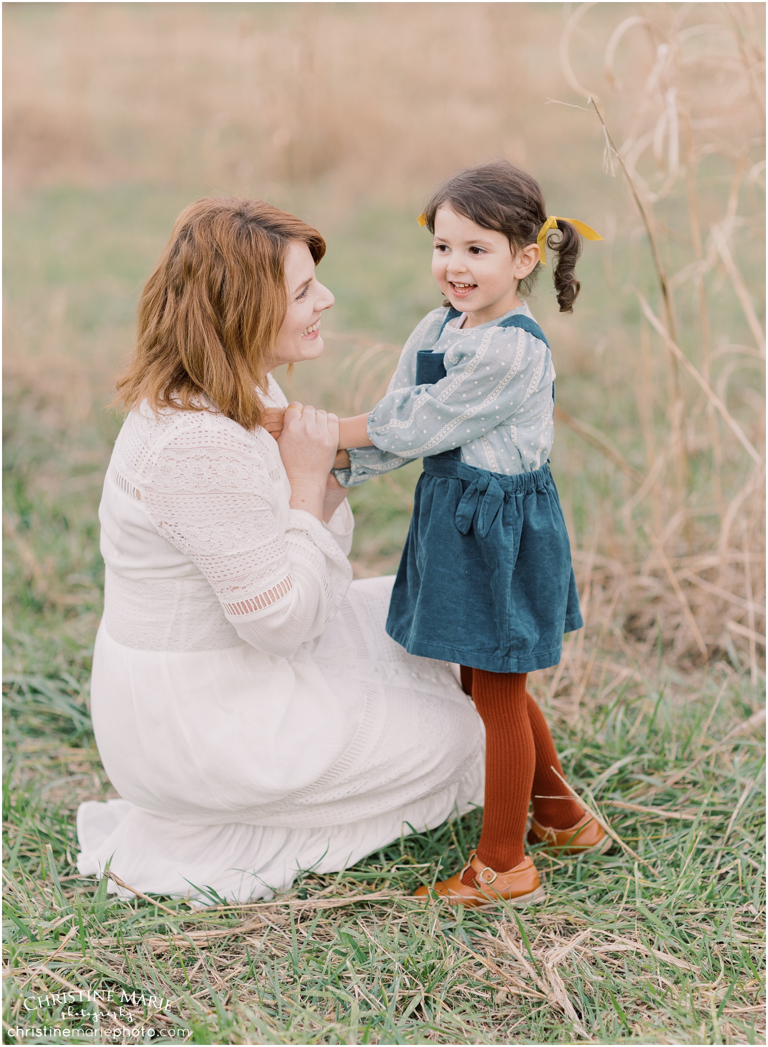 mother and daughter portrait 