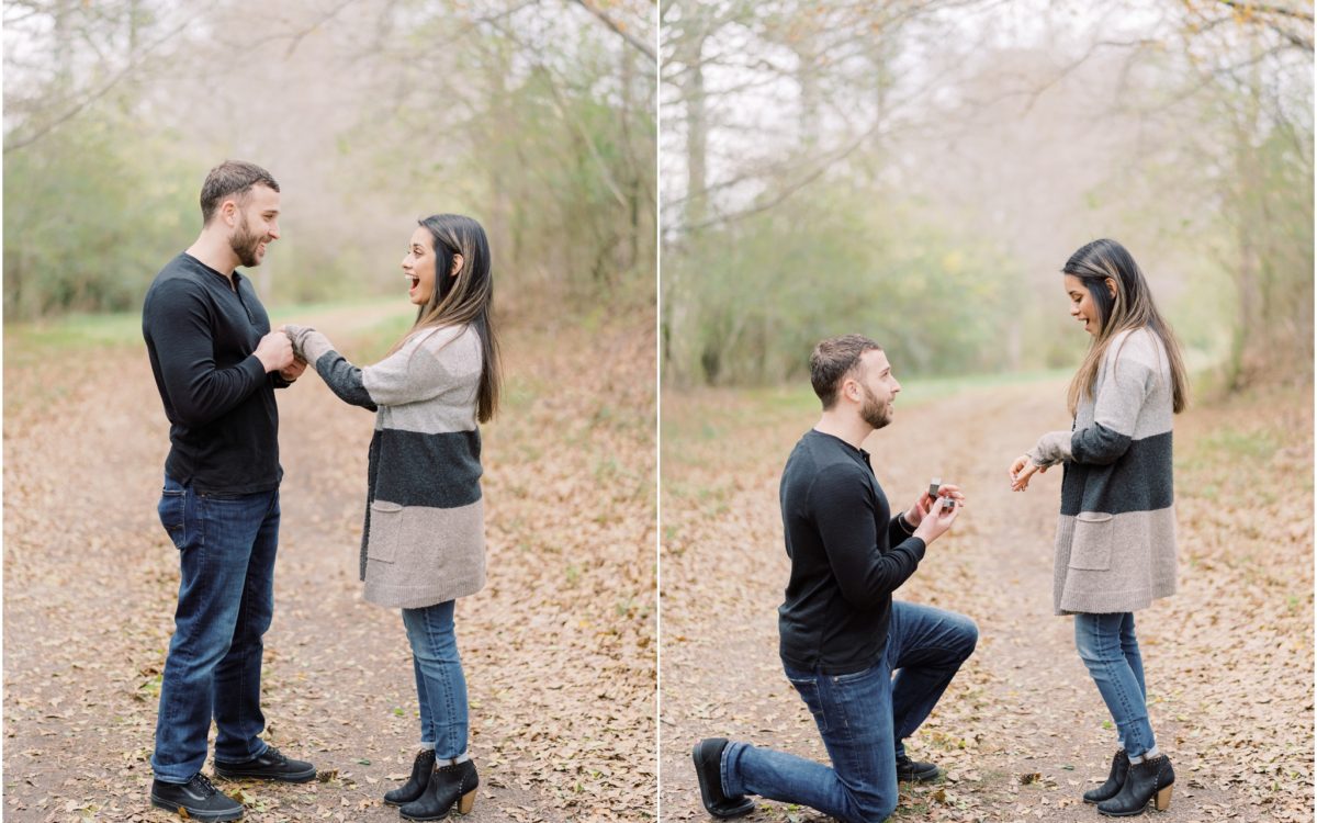 Cumming Engagement Photographer | Surprise proposal photos and engagement session