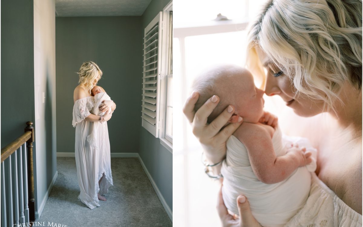 Roswell Newborn Photographer | Lifestyle newborn session in the home