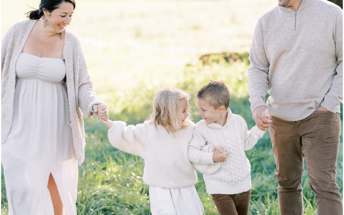 Atlanta Family Photography | Light and airy fall family photos