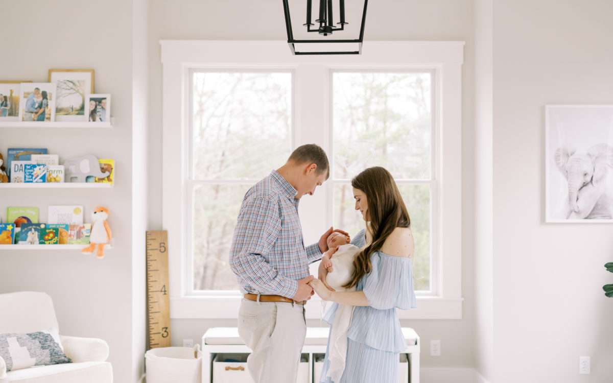 Atlanta Lifestyle Newborn Photographer  | In-Home Lifestyle Newborn Session